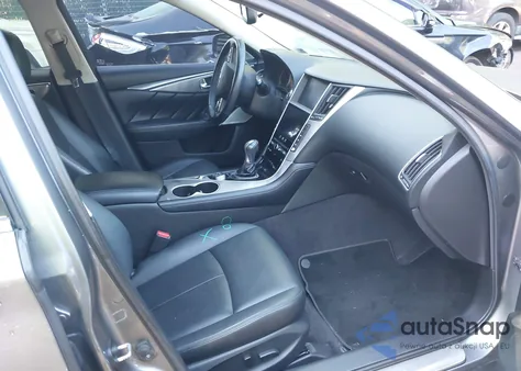 2017 Infiniti Q50 2.0T Premium z USA, uszkodzony, nr VIN JN1CV7AR2HM680267